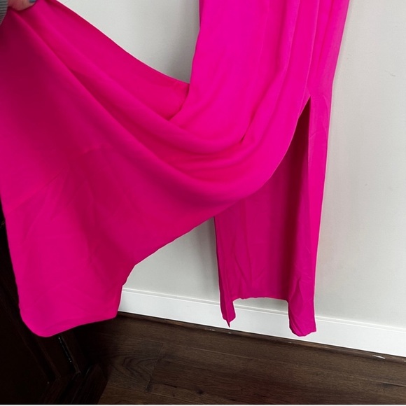 NWT. Revolve Superdown Addison hot pink maxi dress, XS - Picture 8 of 12